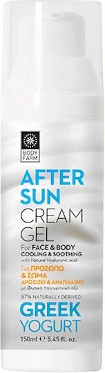 Bodyfarm Gel After Sun cu Iaurt și Shea Butter pentru Față și Corp 150ml