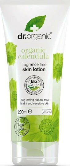 Dr.Organic Organic Calendula Skin Lotion Loțiune hidratant pentru corp pentru toate tipurile de piele 200ml