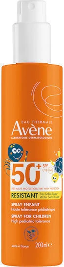 Eau Thermale Avène Waterproof Copii Crema de Soare Spray SPF50 200ml