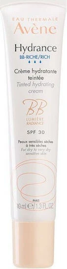 Eau Thermale Avène Hydrance BB Rich Emulsie de Față de Zi cu SPF30 pentru Hidratare și Imperfecțiuni 40ml