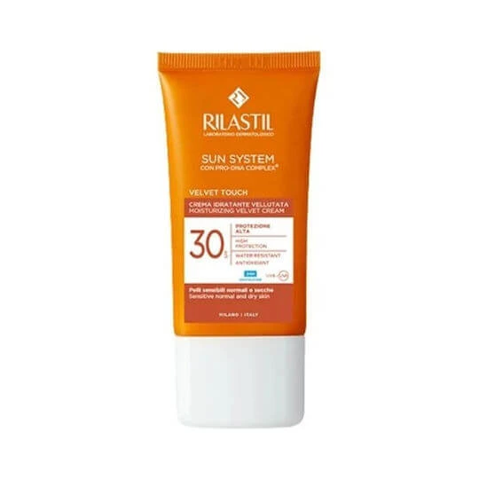 Rilastil Sun System Velvet Cremă Antisolară Față SPF30 50ml