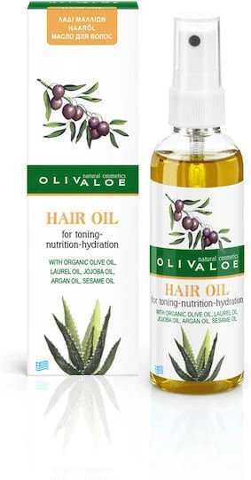Olivaloe Ulei de păr pentru Nutriție împotriva Despicării Vârfurilor 100ml