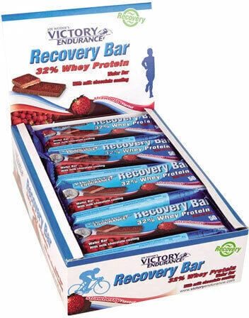 Weider Victory Endurance Recovery Batoane cu 32% Proteină & Aromă Căpșună 12x50gr