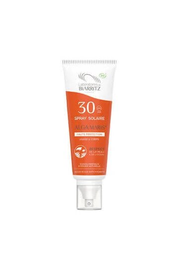 Laboratories de Biarritz Alga Maris Cremă Solară Waterproof Pentru Față și Corp SPF30 sub Formă de Spray 100ml