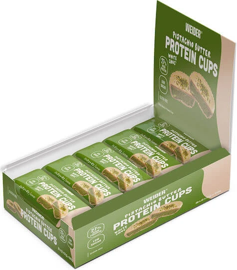 Weider Batoane cu 26% Proteină & Aromă Pistachio Butter 20x42gr