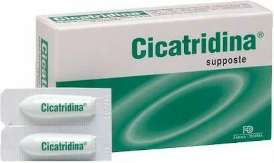 Farmaderma Cicatridina Supozitoare pentru vindecarea mucoasei pentru Hemoroizi 20gr