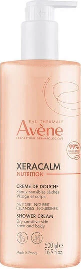 Eau Thermale Avène Xeracalm Nutrition Spumă pentru Corpul cu Glicerină 500ml