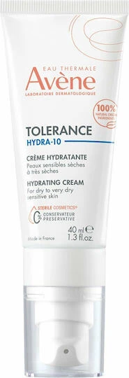 Eau Thermale Avène Tolerance Hydra-10 Cremă Hidratantă de Față 48h cu Acid Hialuronic 40ml