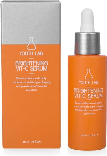 Youth Lab. Ser Brightening Vit-C Antiîmbătrânire Pentru Față Cu Vitamina C Pentru Pete Pigmentare și Albire 30ml