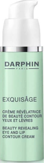 Darphin Exquisage Beauty Revealing Cremă Hidratantă și Anti-Îmbătrânire pentru Ochi și Buze Împotriva Cearcănelor cu Colagen 15ml