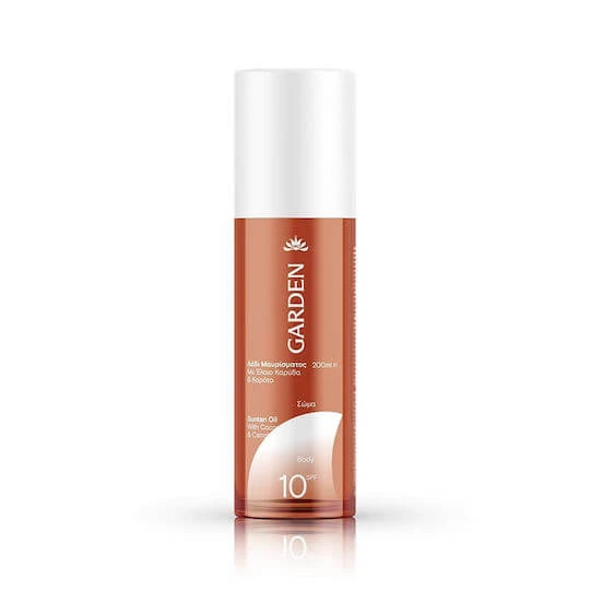 Garden Suntan Ulei Produs Cu Protecție Solară Pentru Corp SPF10 200ml