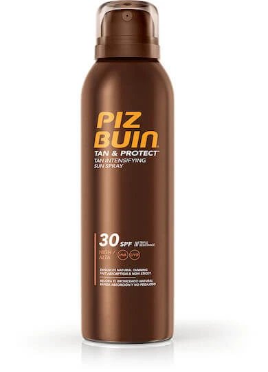 Piz Buin Tan & Protect Loțiune Solară Rezistentă la Apă pentru Corp SPF30 Spray 150ml