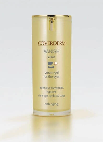 Coverderm Vanish Cremă-Gel Hidratantă și Anti-îmbătrânire pentru Ochi împotriva Cearcănelor cu Retinol și Acid Hialuronic 15ml