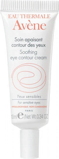 Eau Thermale Avène Soothing Eye Contour Cremă Hidratantă pentru Ochi cu Acid Hialuronic pentru Piele Sensibilă 10ml