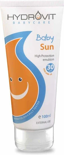 Target Pharma Hydrovit Bebeluș Crema de Soare Emulsie pentru Față & Corp SPF30 100ml