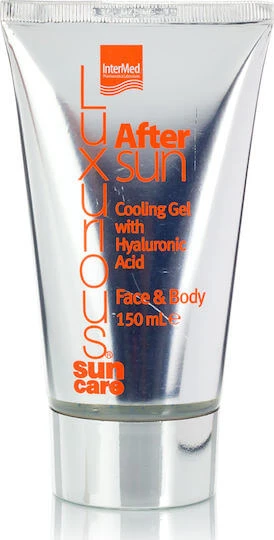 InterMed Luxurious Care After Cooling Gel Produse După Plajă pentru Față și Corp cu Mușețel și Acid Hialuronic 150ml