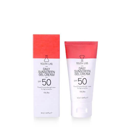 Youth Lab. Gel de Protecție Solară pentru Față SPF50 cu Pigment 50ml