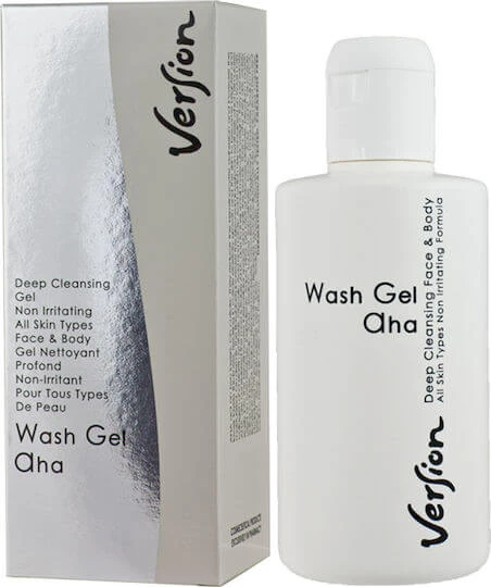 Version Aha Gel Îndepărtare Machiaj Față pentru Ten Acneic 200ml