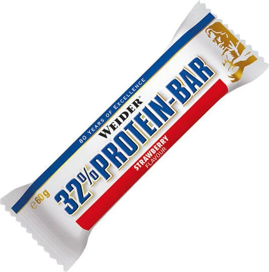 Weider Baton cu 32% Proteină & Aromă Căpșună 60gr