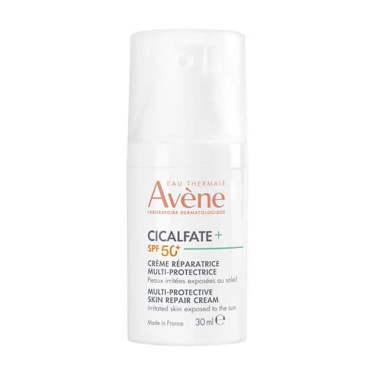 Eau Thermale Avène Cicalfate+ Cremă de Față de Zi Hidratantă și Reconstructivă 24h cu SPF50 și Pantenol 30ml