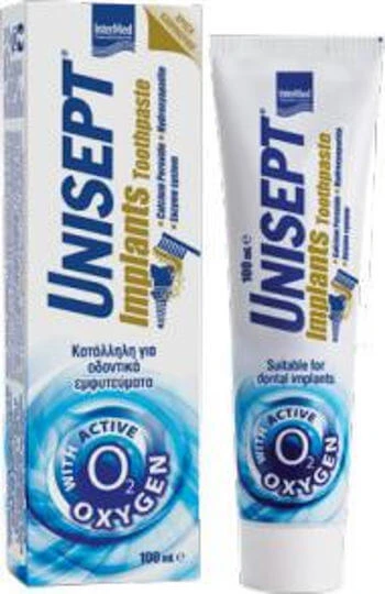 InterMed Unisept Implants Pastă de dinți 100ml