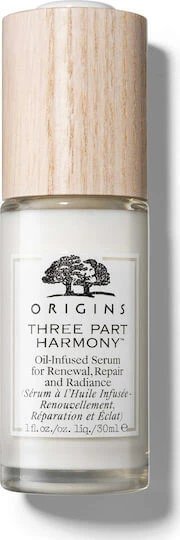Origins Ulei Infuzat în Trei Părți pentru Reînnoire Serum Hidratare & Anti-Îmbătrânire pentru Fata pentru Strălucire & Tonifiere 30ml