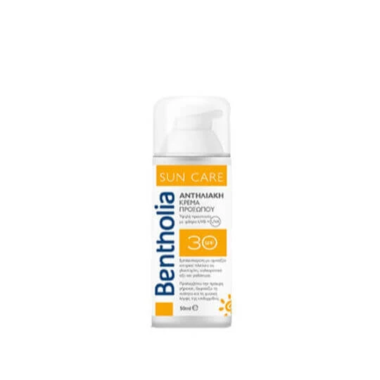 Bentholia Cremă Cu Protecție Solară Față SPF30 50ml
