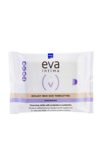 InterMed Eva Intima Biolact Maxi Size Șervețele 10buc