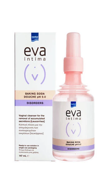 Eva Intima Baking Soda Douche Disorders pH 9 Lichid 147ml, InterMed
