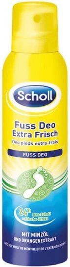 Scholl Fresh Step Deodorant Picioare 24h sub formă de Spray 150ml