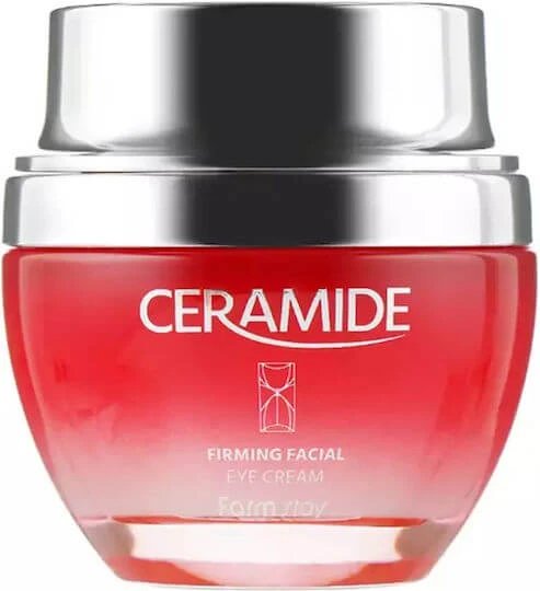 Farm Stay Ceramide Cremă de Ochi Tonifiantă Împotriva Cearcănelor 50ml