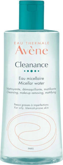 Eau Thermale Avène Cleanance Apă micelară Îndepărtare Machiaj Față pentru Ten Acneic 400ml