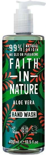 Faith in Nature Hand Wash Săpun crema Aloe Vera & Arbore de Ceai 300ml