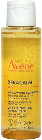 Eau Thermale Avène XeraCalm A.D Ulei de curățare pentru Corpul & Părul Potrivit pentru Piele Atopică 100ml