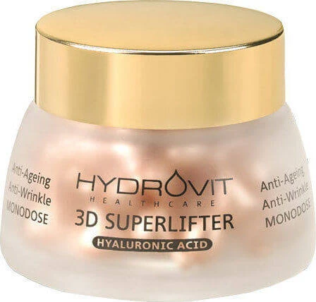 Target Pharma Hydrovit 3D Superlifter Serum Hidratant și Anti-îmbătrânire pentru Față cu Acid Hialuronic pentru Tonifiere