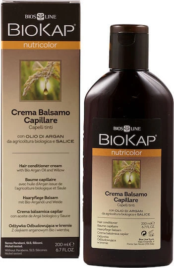 Biosline Biokap Nutricolor Balsam Menținerea Culorii pentru Vopsit Păr 200ml