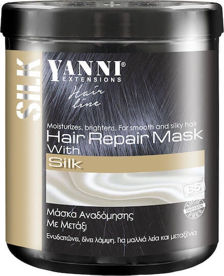 Yanni Extensions Silk Hair Mask Mască de Păr pentru Reparare 1000ml