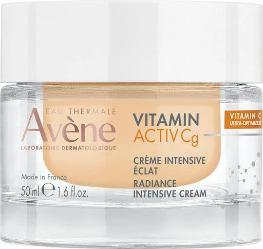 Eau Thermale Avène Vitamin Activ Cg Cremă de Zi pentru Față cu Acid Hialuronic și Vitamina C 50ml