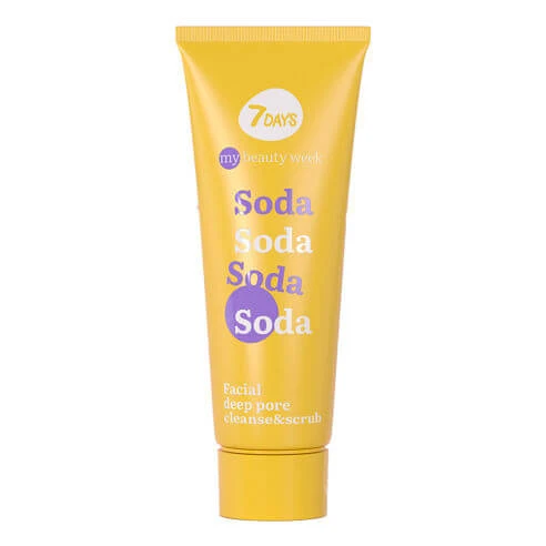7DAYS MB Soda Deep Pore Cleanse Scrub pentru Față 80ml
