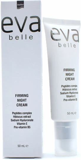 InterMed Eva Belle Cremă de Față Antirid de Noapte cu Acid Hialuronic și Colagen 50ml