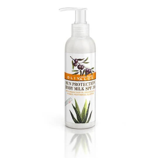 Olivaloe Laptele de Protecție Solară pentru Corp Cremă cu Protecție Solară SPF30 în Spray 200ml