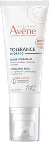Eau Thermale Avène Tolerance Hydra-10 Cremă de Față 48h Împotriva Roșeței cu Acid Hialuronic 40ml