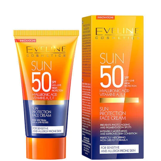 Eveline Cremă Protecție Solară Față SPF50 50ml