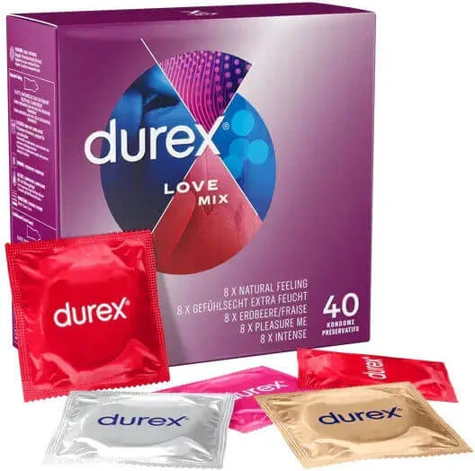 Durex Prezervative Love Mix 40buc