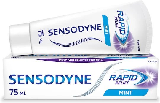 Sensodyne Rapid Relief Pastă de dinți pentru Dinți sensibili 75ml