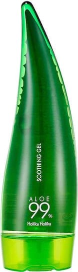Holika Holika Aloe 99% Soothing Gel Gel hidratant pentru corp cu Aloe Vera pentru piele uscată/foarte uscată & sensibilă 250ml