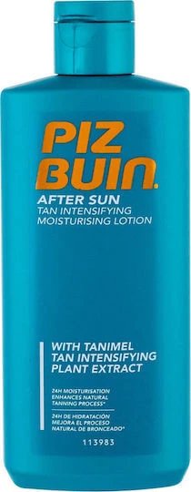 Piz Buin Loțiune After Sun Intensificatoare a Bronzului pentru Corp cu Shea Butter și Acid Hialuronic 200ml