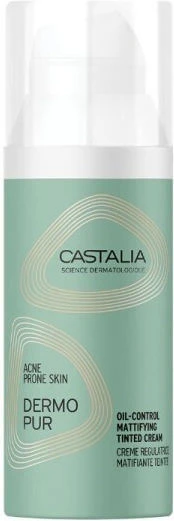 Castalia Dermopur Cremă Hidratantă de Față Colorată 50ml