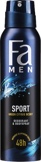 Fa Sport Energizing Fresh 48h Deodorant 48h sub formă de Spray Fără aluminiu 150ml