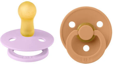 Bibs Suzete Silicon Cer violet-dovleac pentru 6-12 luni 2buc